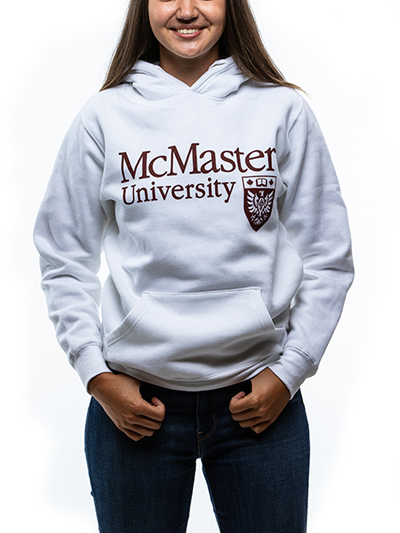 Classic Official Crest Hooded Sweatshirt - White - #7824286
